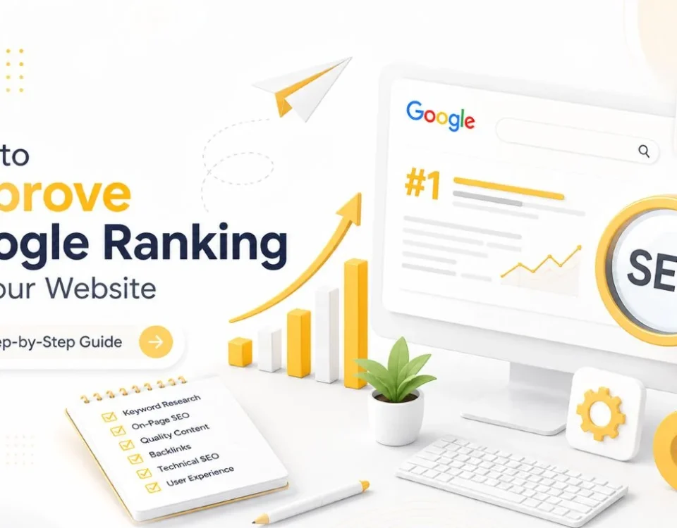 improve google ranking كيف تصمم موقع سريع يزيد من ترتيبك في جوجل